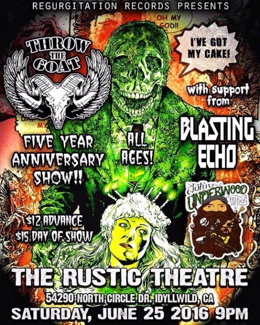 Throw the goat rustic theatre