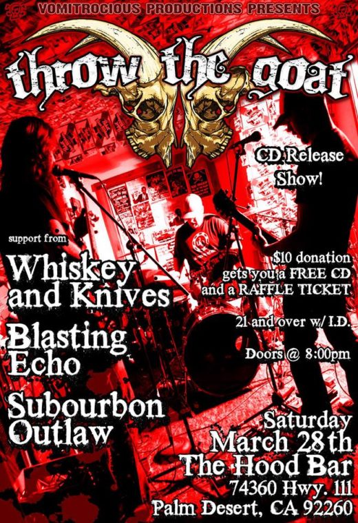 2015_03_28 Hood Throw the Goat CD Release