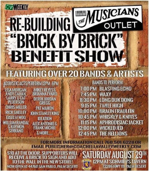 2015_08_29 Musician Outlet Benefit Schmidy's